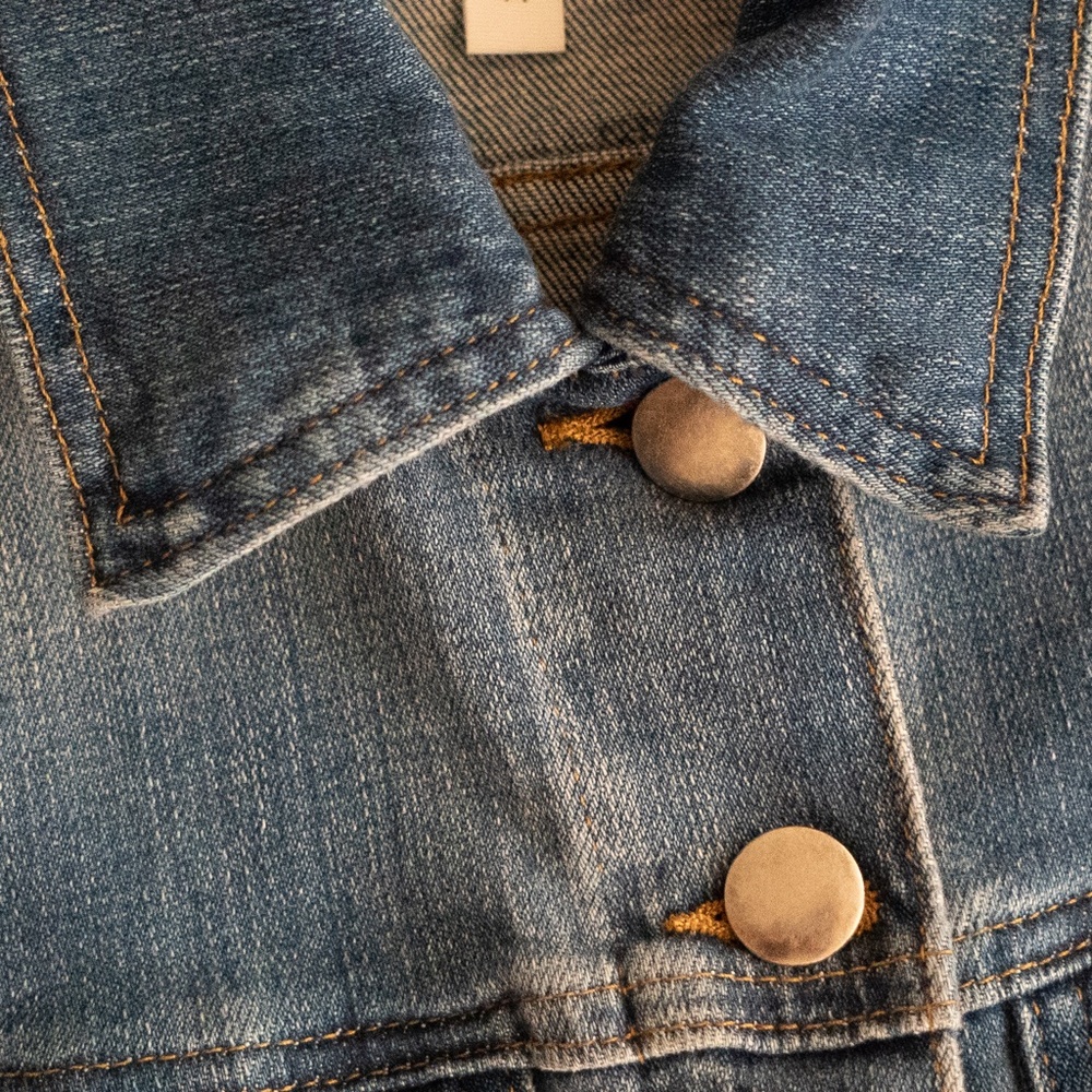 FRAME Classic blue denim jacket - Picture 8 of 15